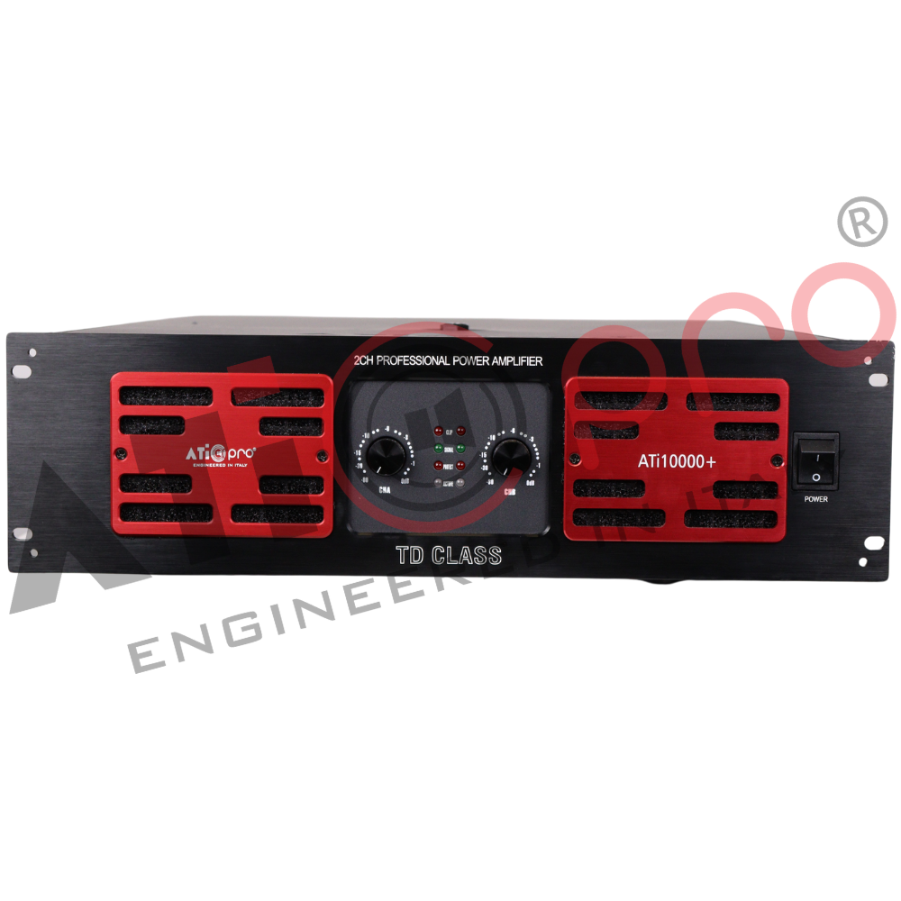 DJ Amplifier 10000 Watt Model ATI10000+ - Atipro Audio