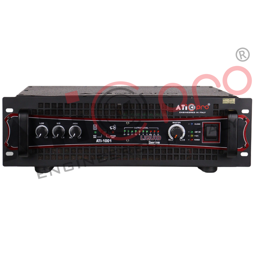 PA Amplifier 1000 Watt Model ATI 1001 - Atipro Audio