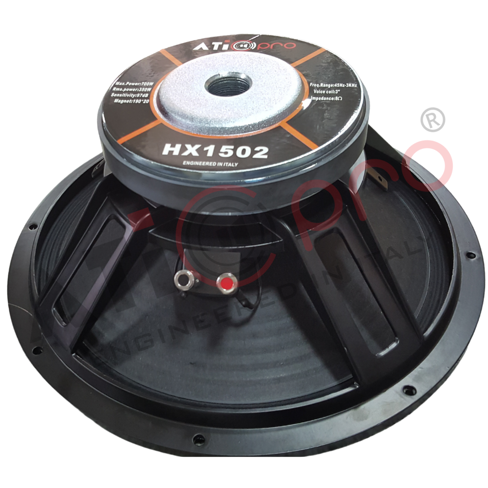 Ferrite DJ Speaker 15 Inch 400 Watt Model HY1502 - Atipro Audio
