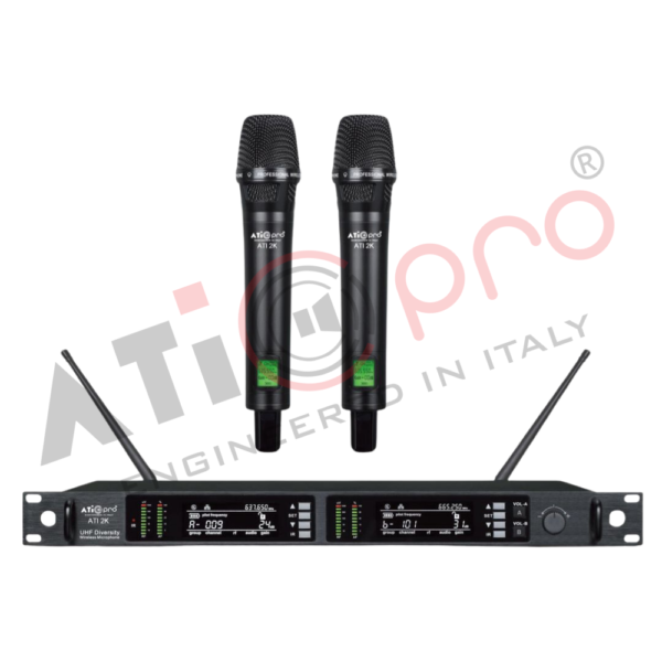 Wireless Mics Model ATI 2K