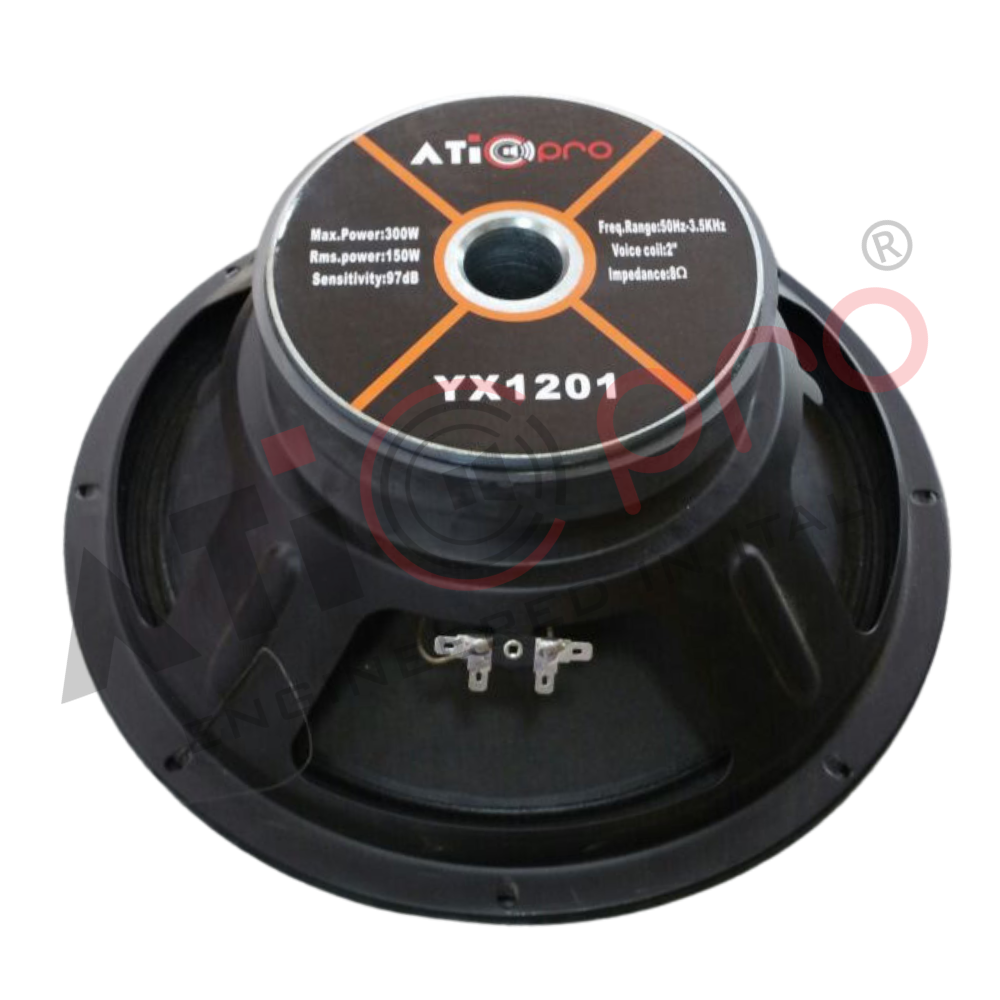 Ferrite DJ Speaker 12 Inch 150 Watt Model HY1201 - Atipro Audio