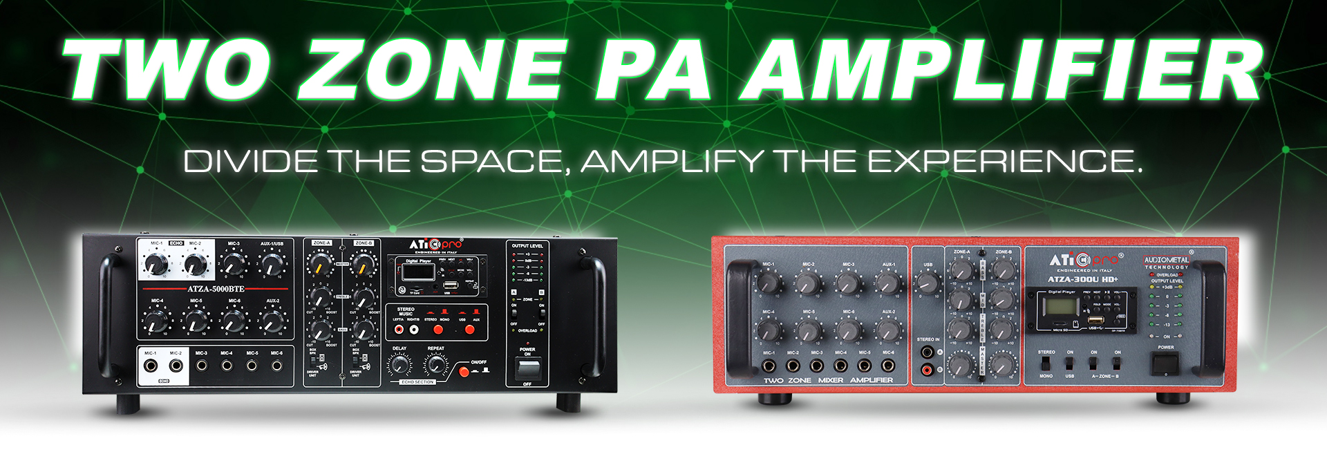 Two Zone amplifier