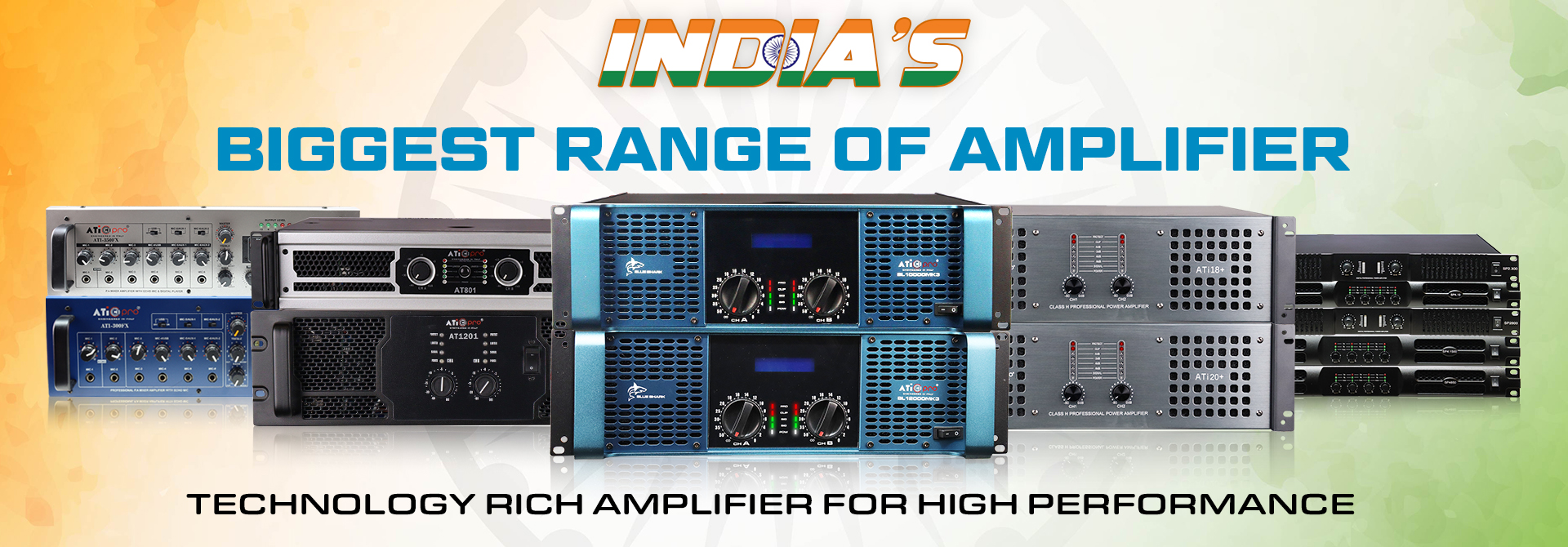 India’s Biggest range of amplifier